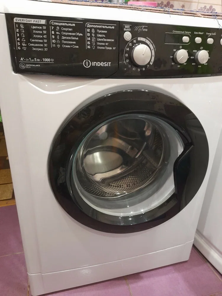 Стиральная машина Indesit EWSD 51031 BK CIS