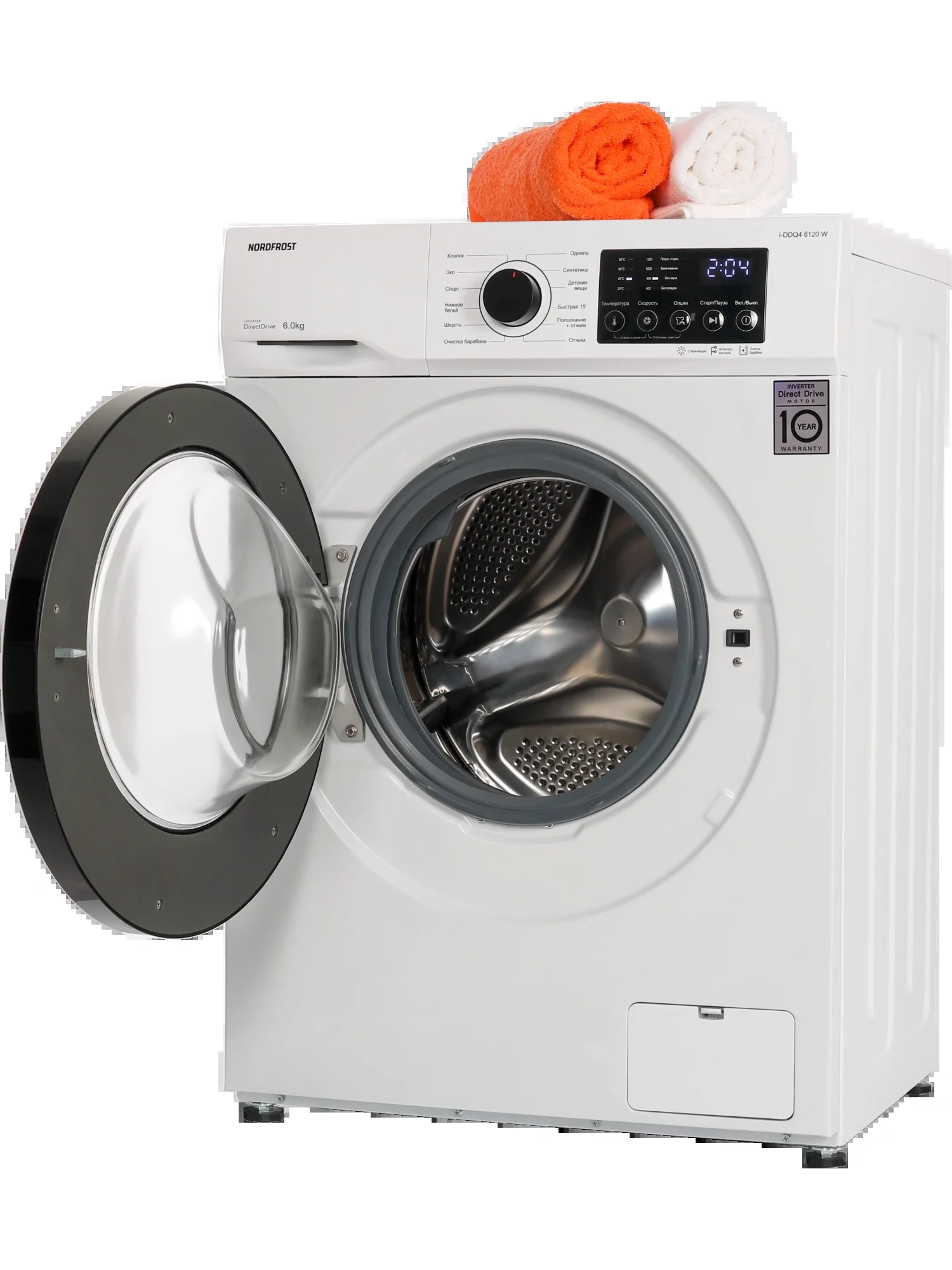 Стиральная машина NordFrost i-DDQ4 7120 W