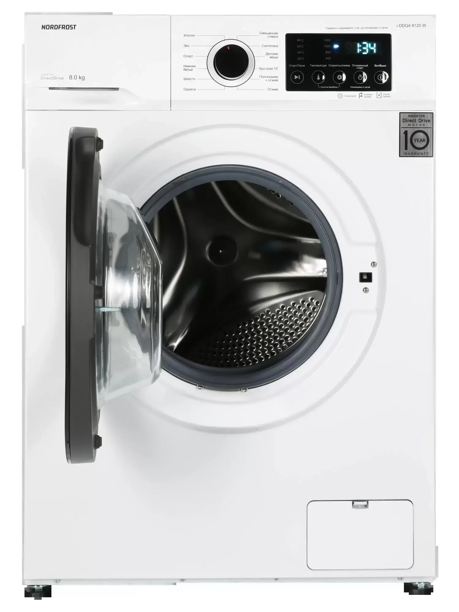 Стиральная машина NordFrost i-DDQ4 8120 W