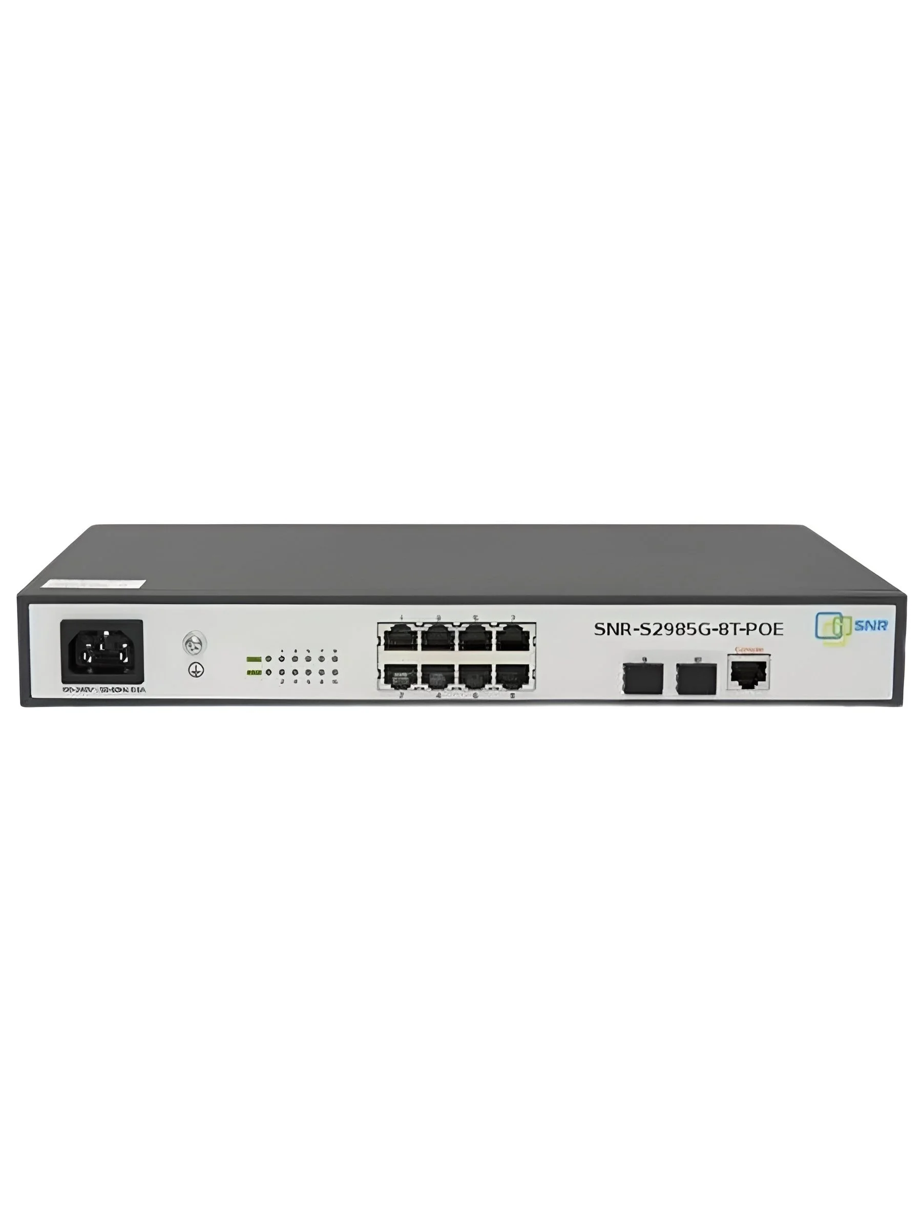 Коммутатор SNR SNR-S2985G-8T-POE, 1 Гбит/с, количество портов 8 шт, (L2)