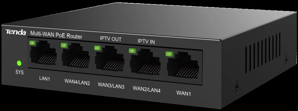 Коммутатор Tenda 5PORT GIGABIT POE G0-5G-POE
