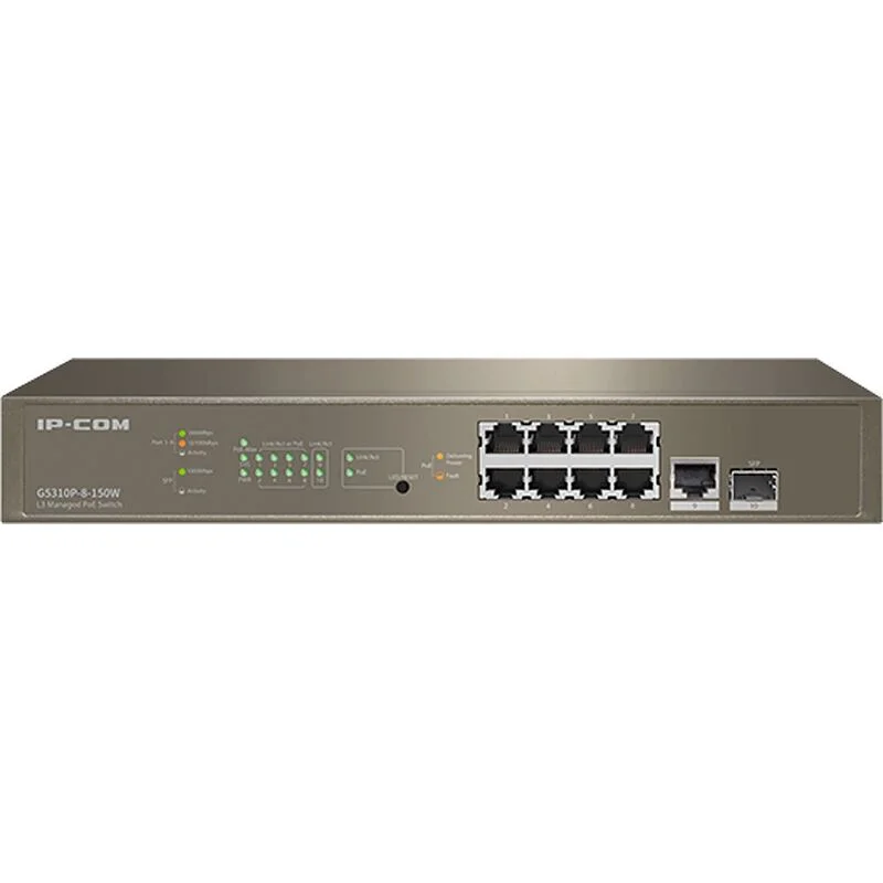 Коммутатор Tenda 8PORT 1000M POE G5310P-8-150W IP-COM