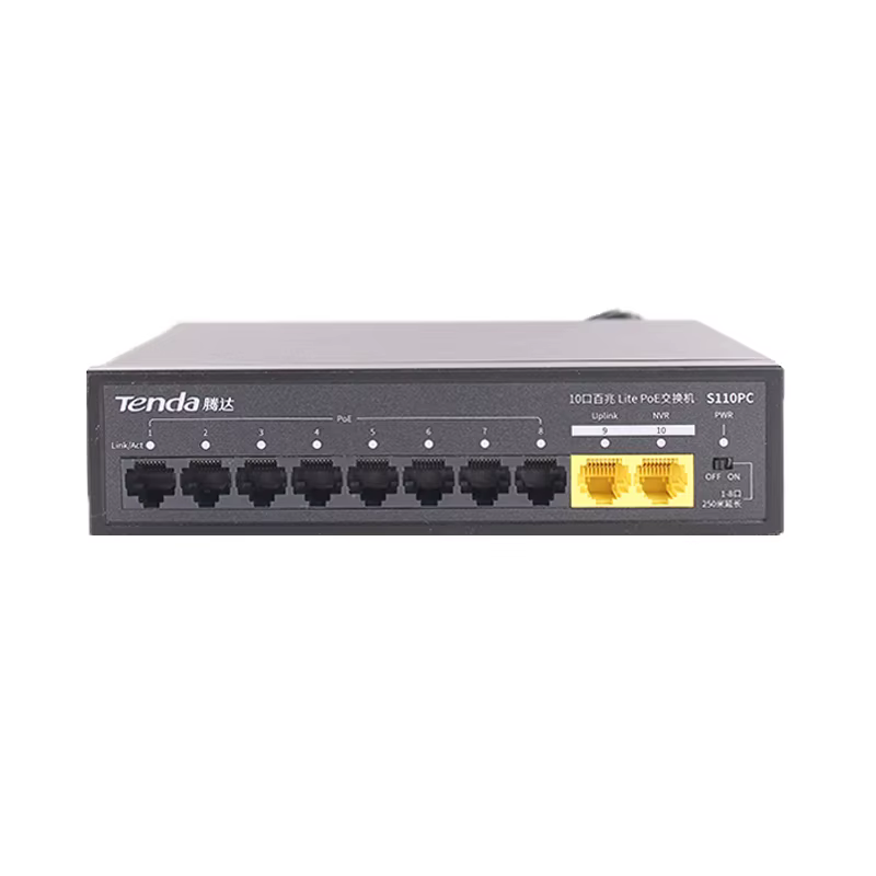 Коммутатор Tenda S110PC 10PORT 10/100M