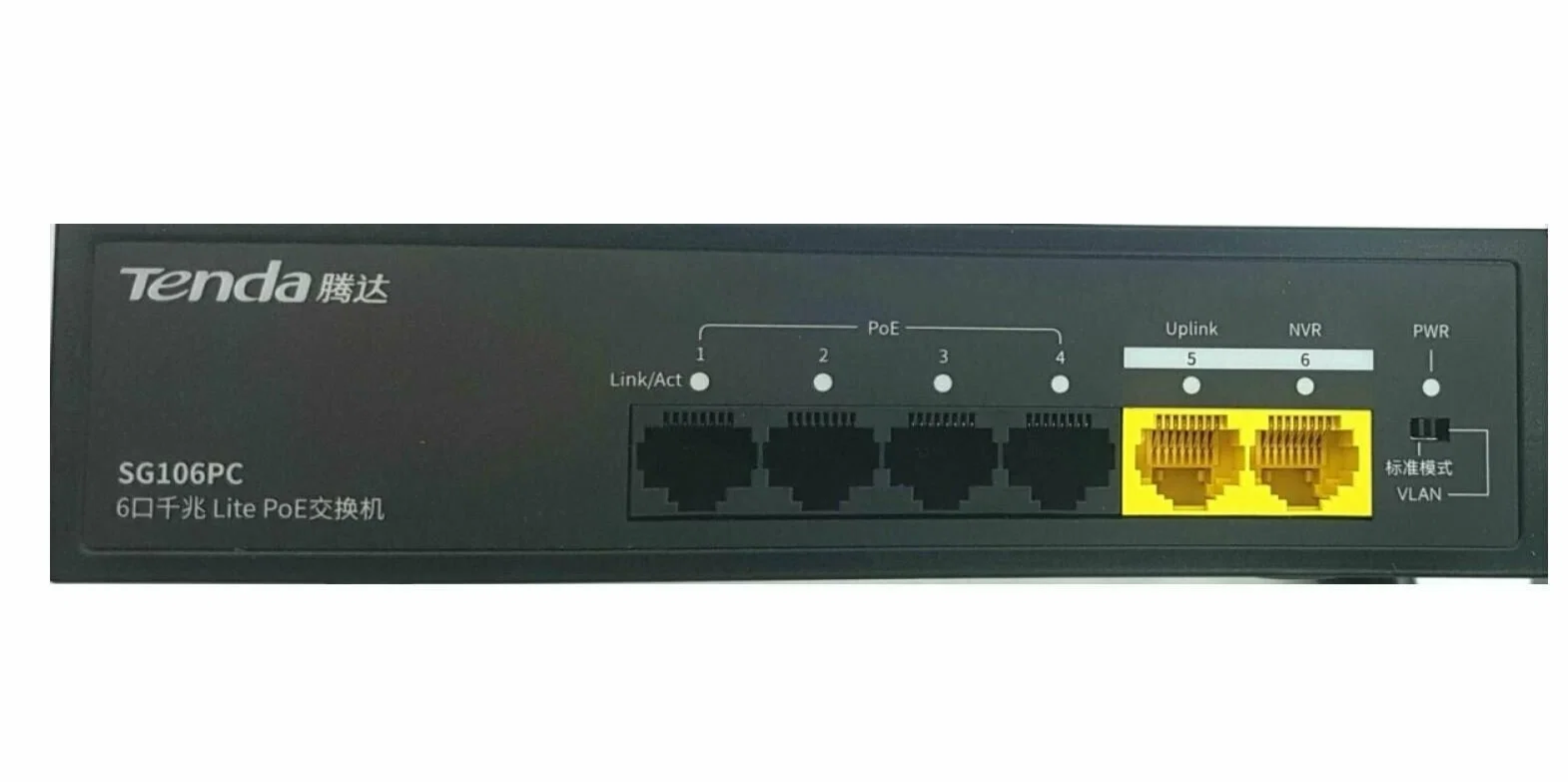 Коммутатор Tenda SG106PC 6PORT 10/100/1000M
