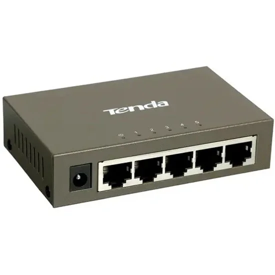 Коммутатор Tenda TEG1005D5-портовый гигабитный настольный