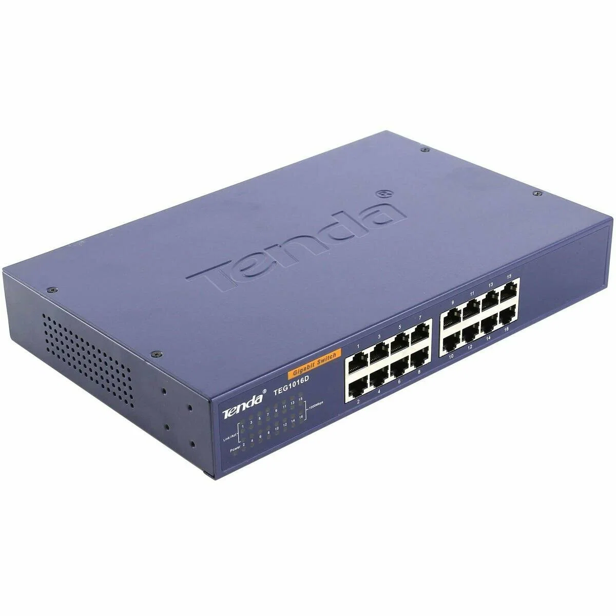 Коммутатор Tenda TEG1016D 16-Port 10/100/1000 Gigabit Switch