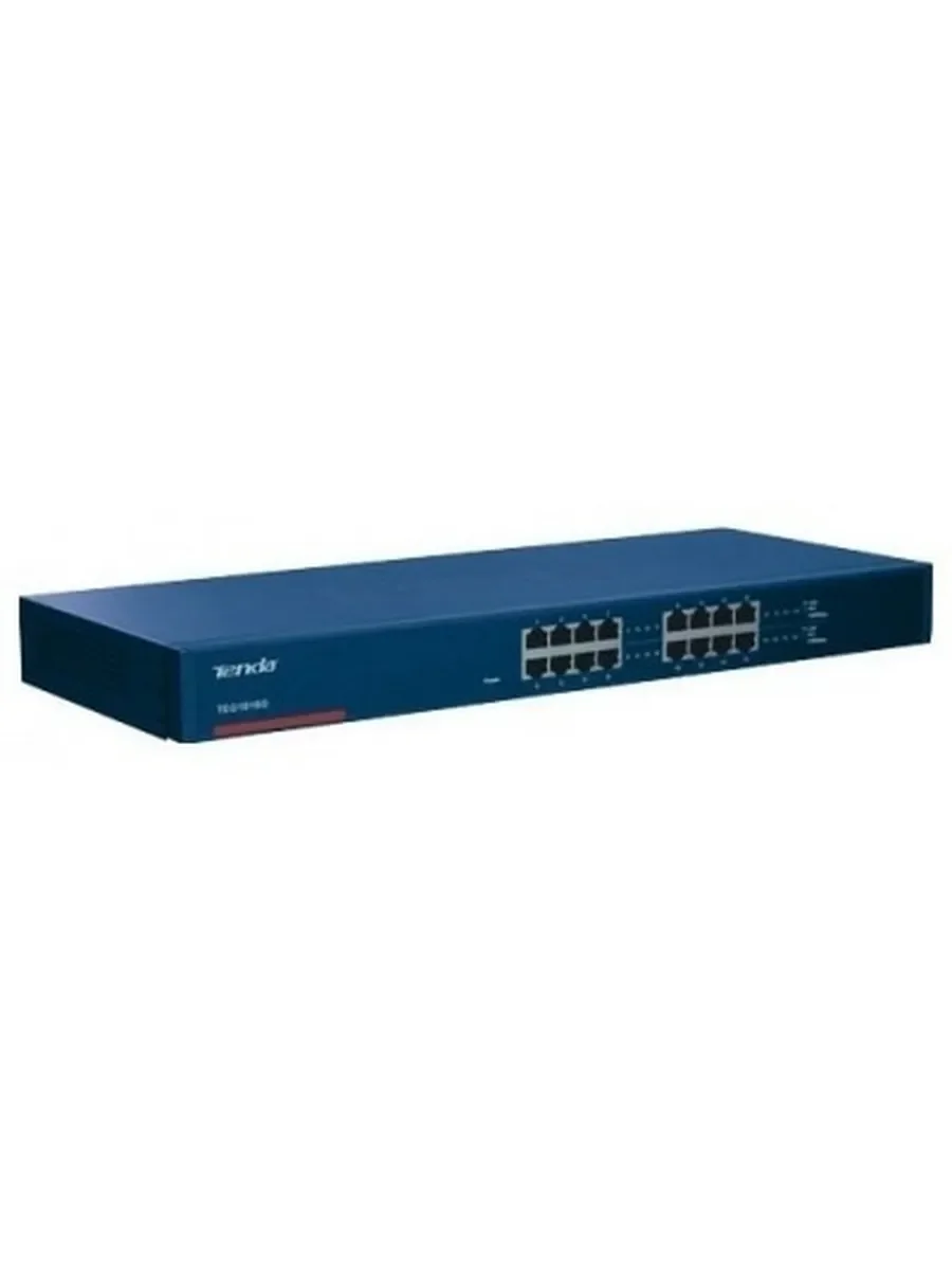 Коммутатор Tenda TEG1016G 16-Port 10/100/1000 Gigabit Switch 19"
