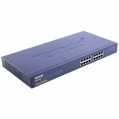 Коммутатор Tenda TEG1016G 16-Port 10/100/1000 Gigabit Switch 19"