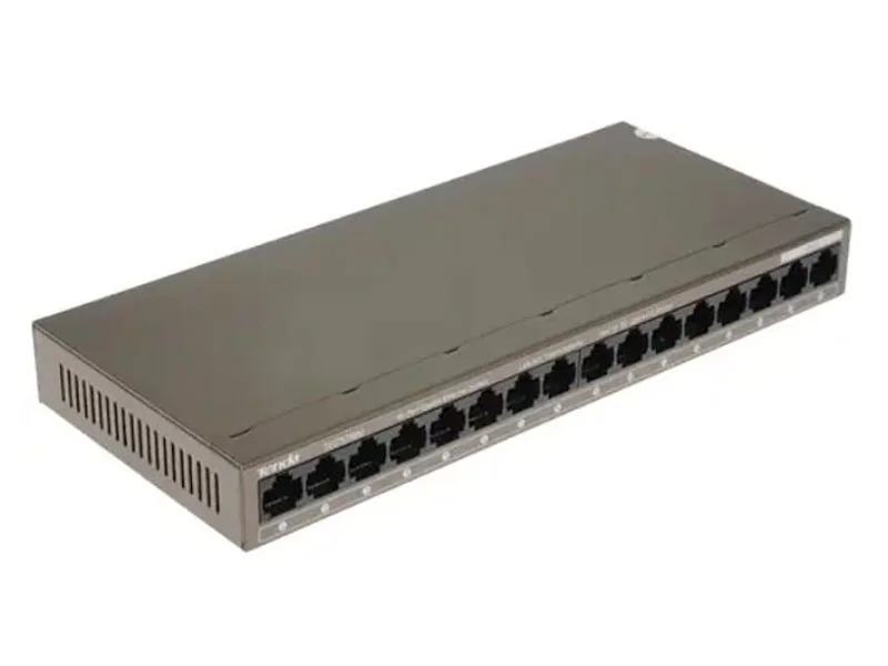 Коммутатор Tenda TEG1016M неуправляемый 16-портовыйGigabit Ethernet
