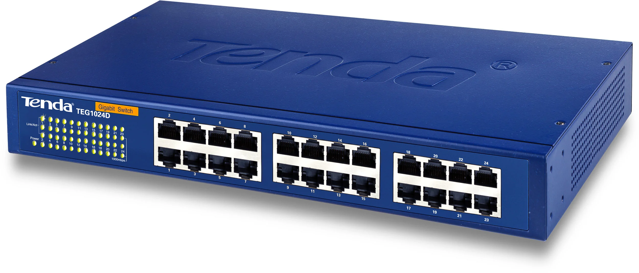 Коммутатор Tenda TEG1024D 24-Port 10/100/1000 Gigabit Switch