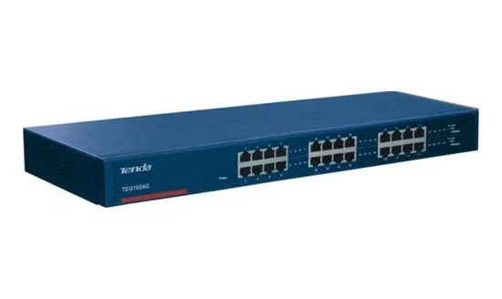 Коммутатор Tenda TEG1024G 24-Port 10/100/1000 Gigabit Switch