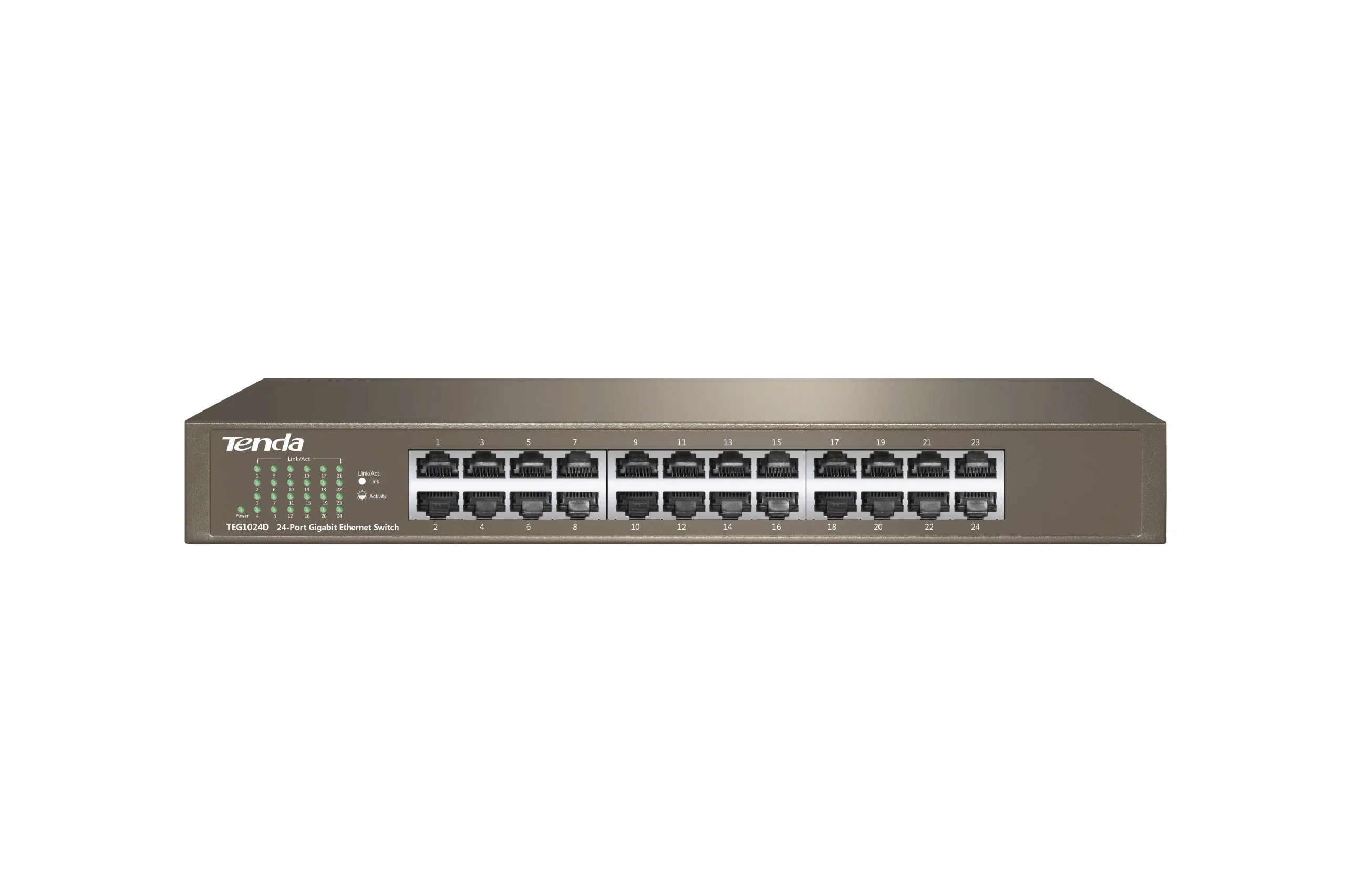 Коммутатор Tenda TEG1024G 24-Port 10/100/1000 Gigabit Switch