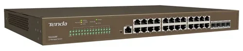 Коммутатор Tenda TEG3328F 24PORT 1000M 4SFP