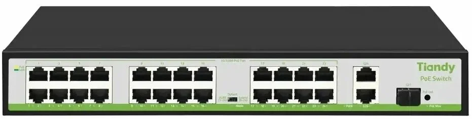 Коммутатор Tiandy TC-P3S027 H/2421/AT/260