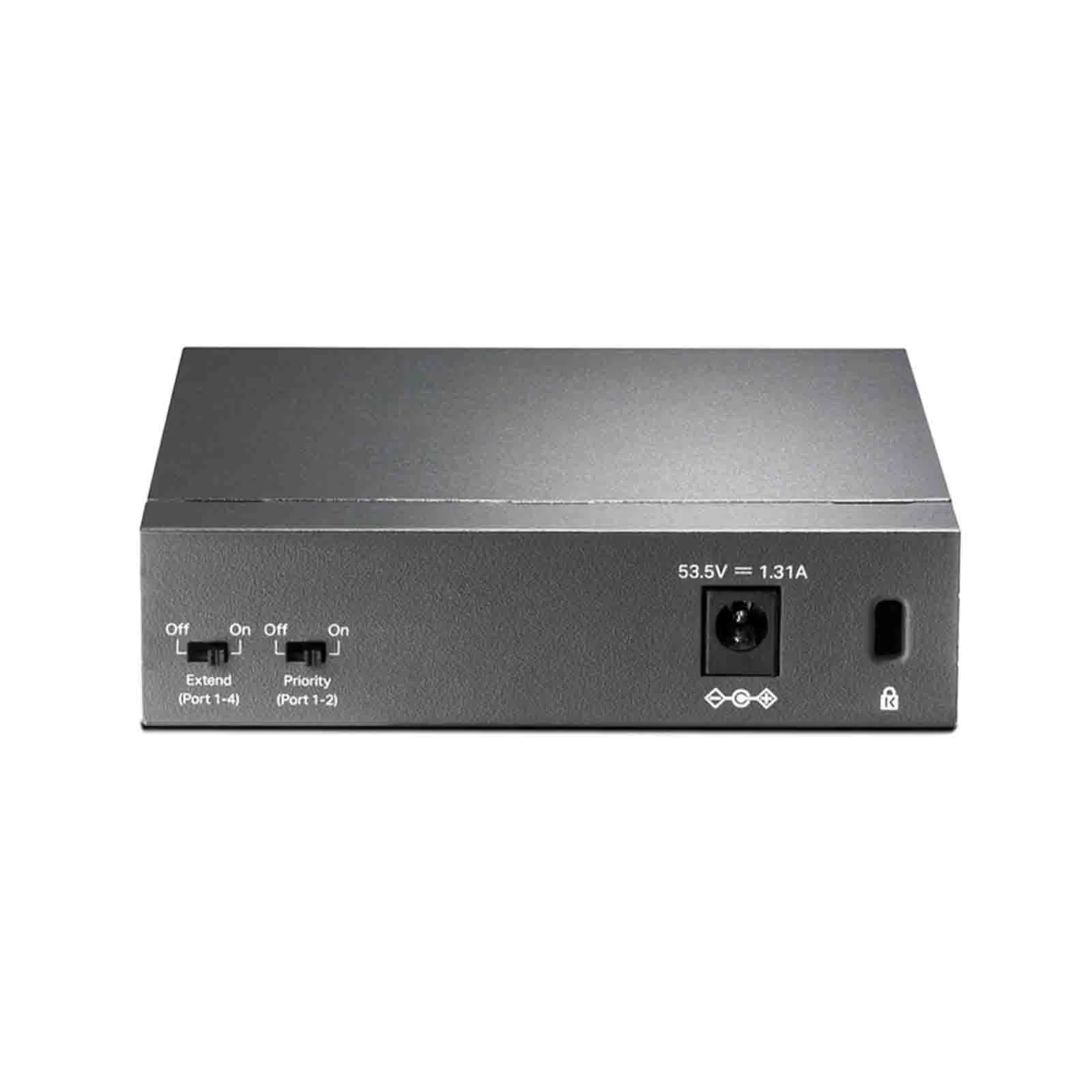 Коммутатор TP-Link SMB TL-SF1005P 5-портовый 10/100 Мбит/с настольный коммутатор с 4 портами PoE