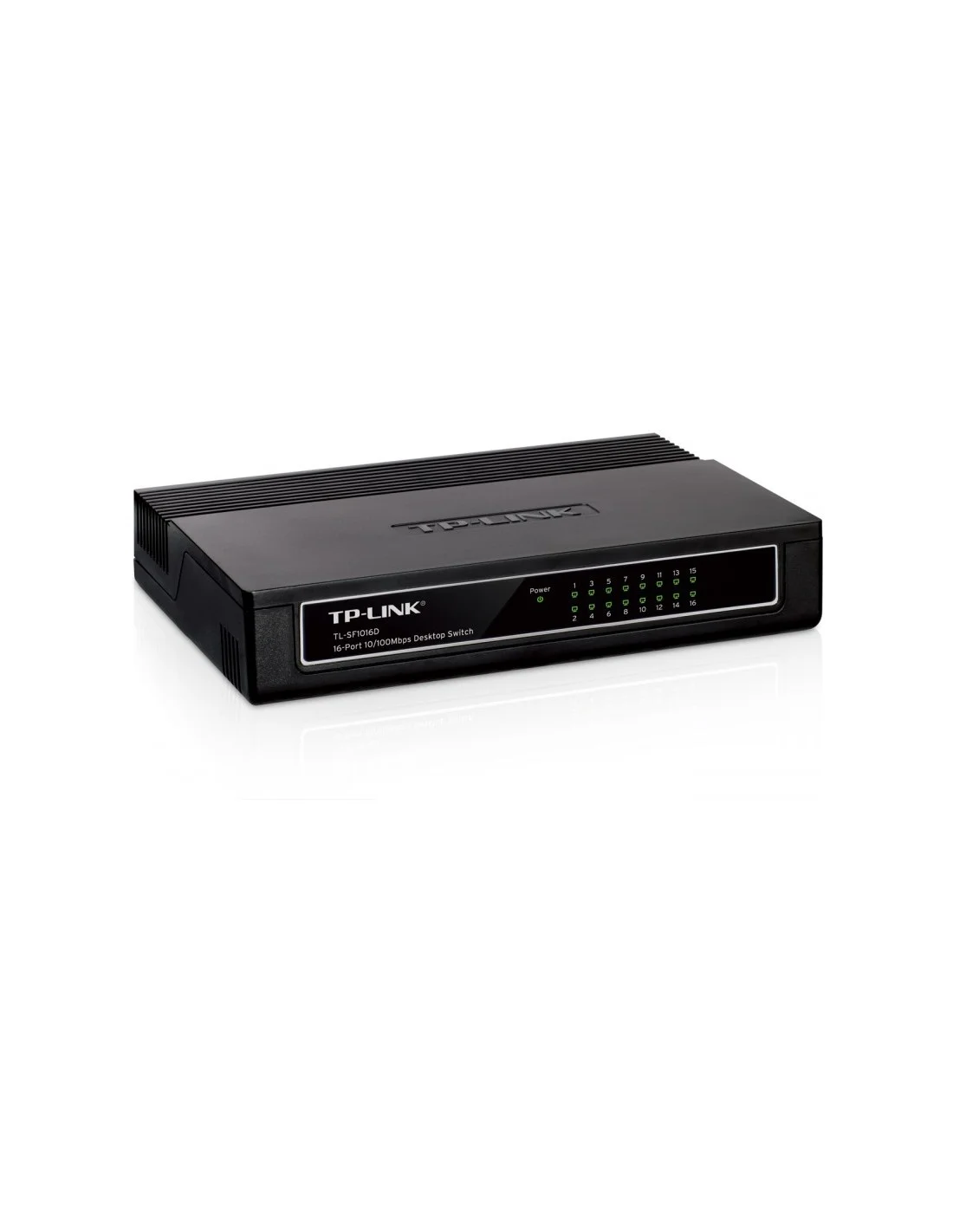 Коммутатор TP-Link SMB TL-SF1016D Коммутатор 16-port 10/100M Desktop Switch, 16 10/100M RJ45 ports, Plastic case