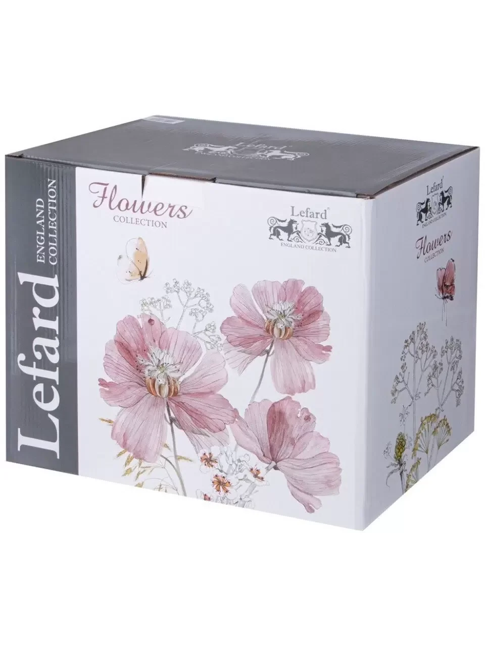 НАБОР ПОСУДЫ ОБЕДЕННОЙ LEFARD "FLOWERS" НА 4 ПЕР. 16 ПР. (КОР=2НАБ.)