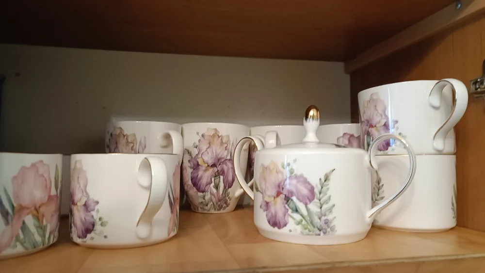 НАБОР ПОСУДЫ ОБЕДЕННОЙ LEFARD "FLOWERS" НА 4 ПЕР. 16 ПР. (КОР=2НАБ.)