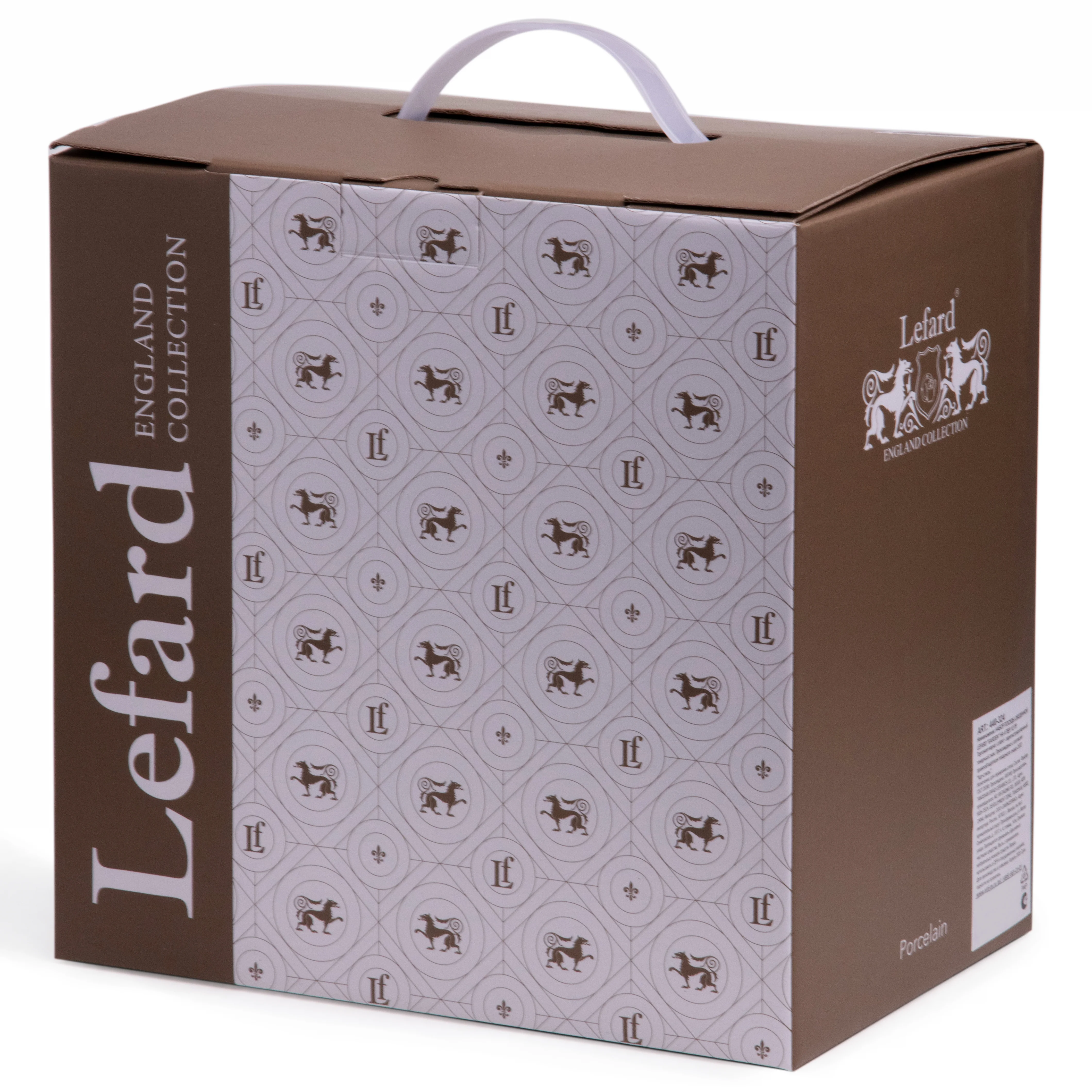НАБОР ПОСУДЫ ОБЕДЕННОЙ LEFARD "GREY LACE" НА 4 ПЕР. 12 ПР.