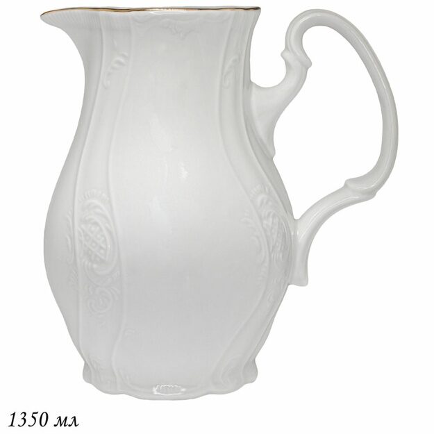 LENARDI MARIA GOLD Кувшин 1,5л. в под.уп.(х8)Фарфор