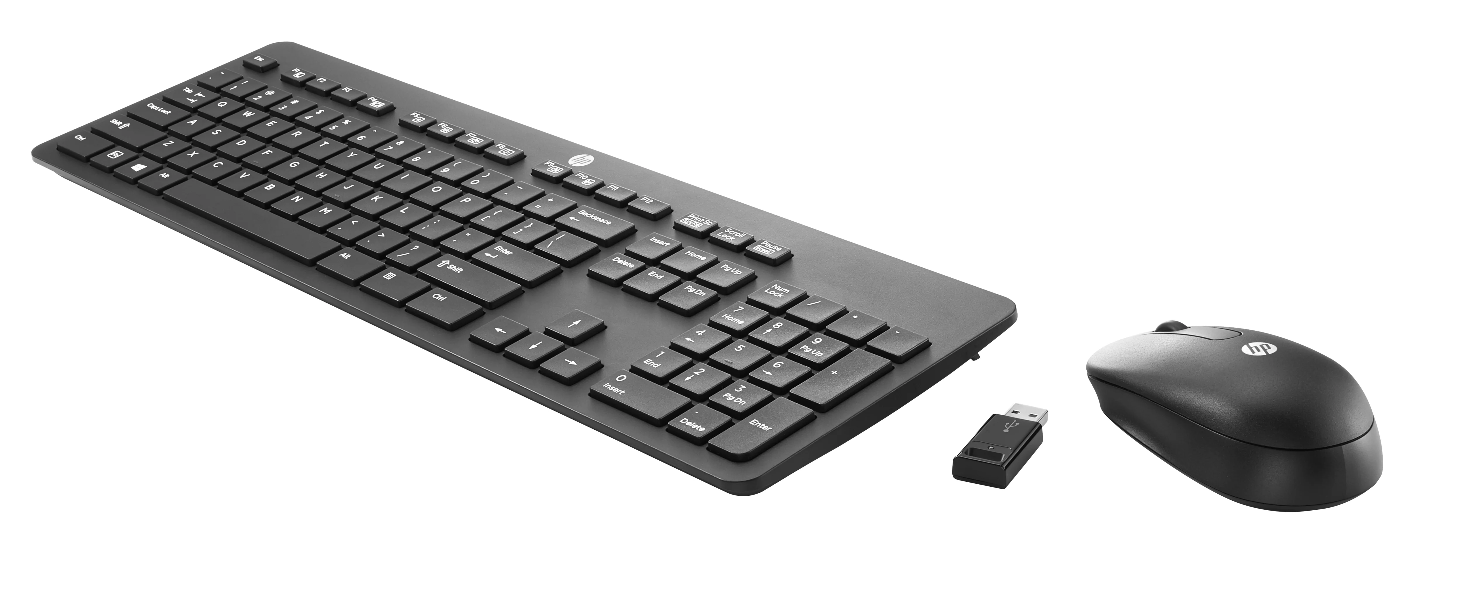Комплект клавиатура+мышь HP 320MK проводной, USB, чёрный