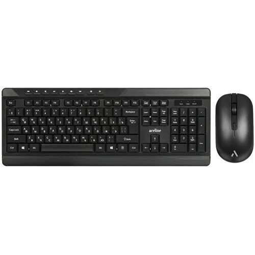 Комплект клавиатура+мышь Irbis LD802 проводной, USB, 1600 DPI, чёрный