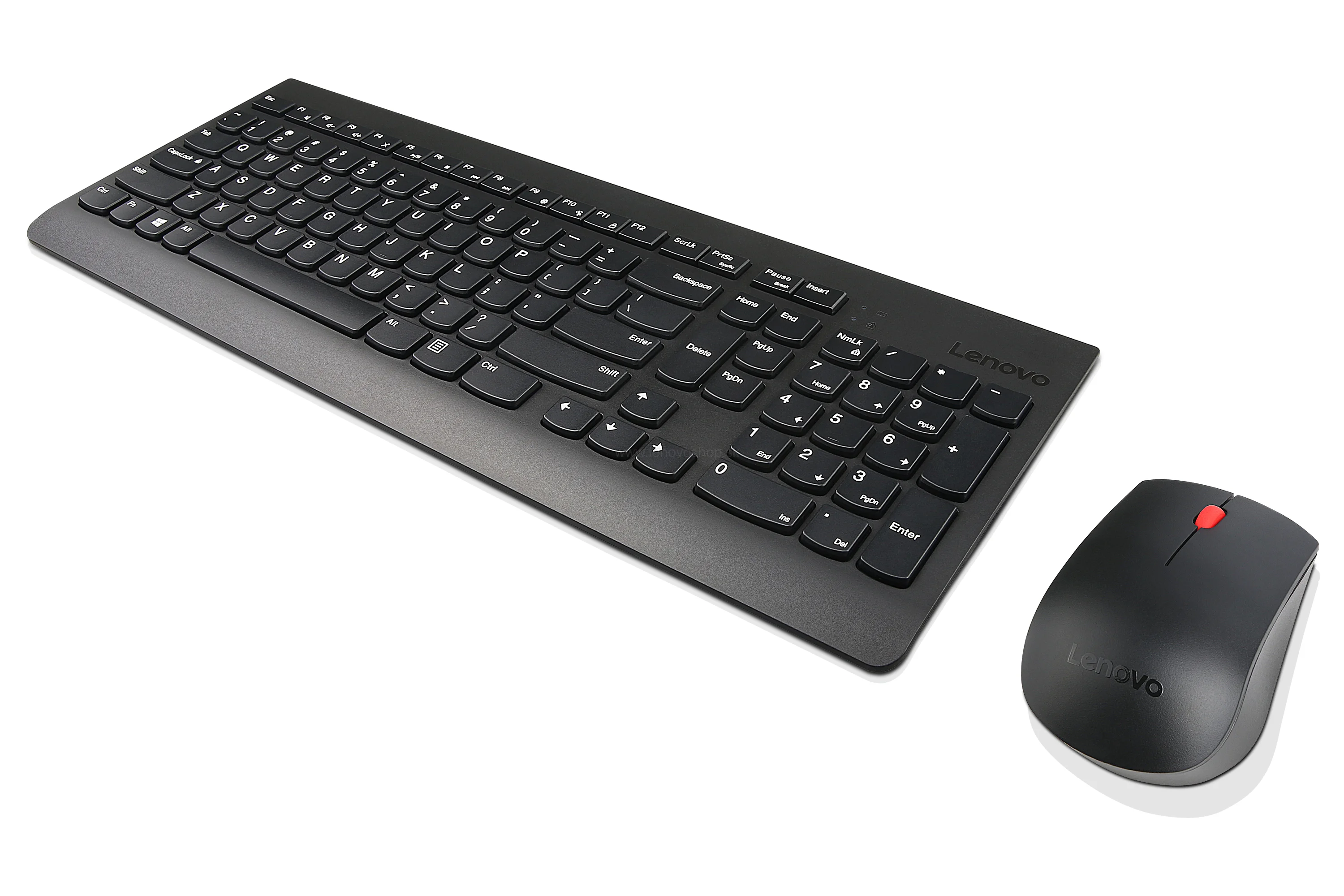Комплект клавиатура+мышь Lenovo 510 беспроводной, USB, 1200 DPI, белый