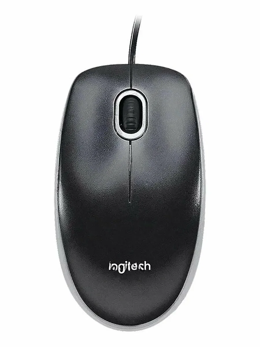 Комплект клавиатура+мышь Logitech Desktop MK200 проводной, USB, 1000 DPI, чёрный