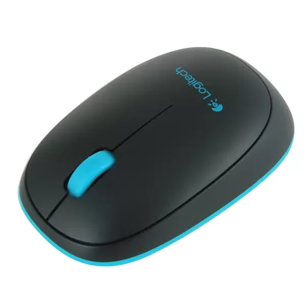 Комплект клавиатура+мышь Logitech MK240 Nano беспроводной, USB, 1000 DPI, чёрный