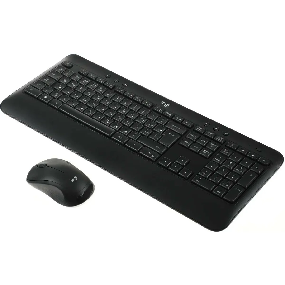 Комплект клавиатура+мышь Logitech MK540 беспроводной, USB, 1000 DPI, чёрный