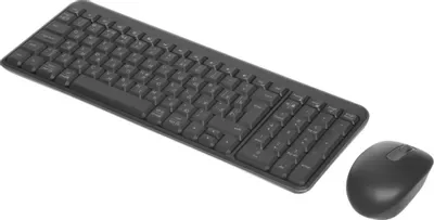Комплект клавиатура+мышь Logitech Wireless Combo MK250 Compact беспроводной, Bluetooth, 1000 DPI, чёрный