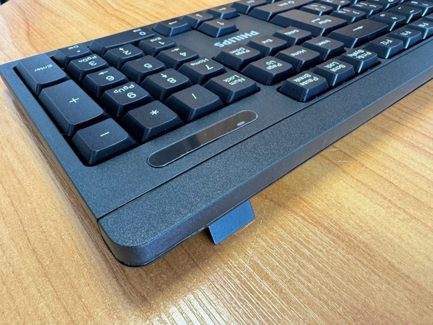 Комплект клавиатура+мышь Philips SPT6324 беспроводной, USB, 1000 DPI, чёрный