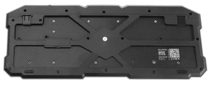 Комплект клавиатура+мышь Qumo Mystic K58/M76 проводной, USB, 3200 DPI, чёрный
