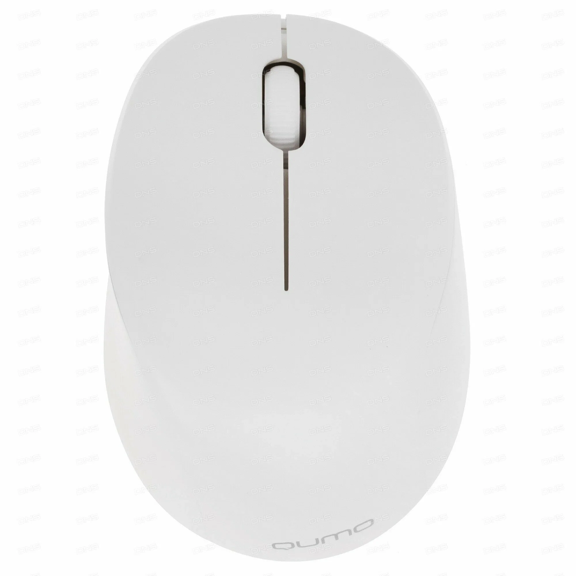 Комплект клавиатура+мышь Qumo Space K57/M75 (цвет белый), беспроводной 2.4G, 104 клавиши, клавиатура + мышь, 3 кнопки, 1200 dpi