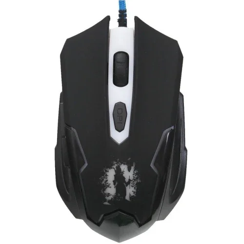 Комплект клавиатура+мышь Qumo Spirit of Wisdom проводной, USB, 2400 DPI, чёрный
