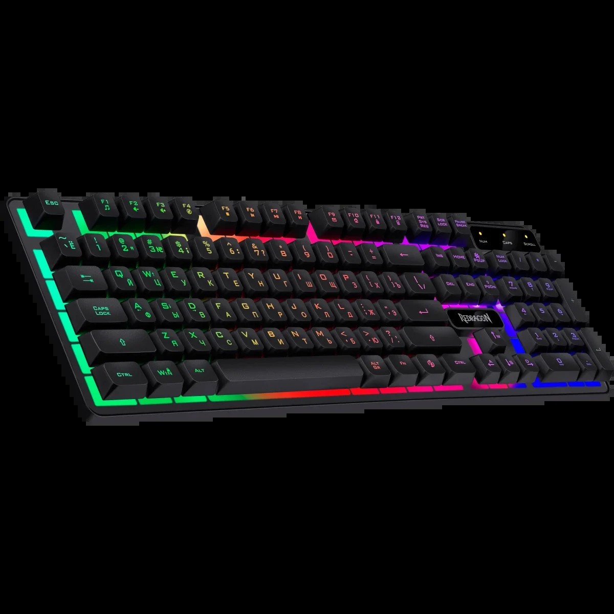 Комплект клавиатура+мышь Redragon S137 проводной, USB, чёрный