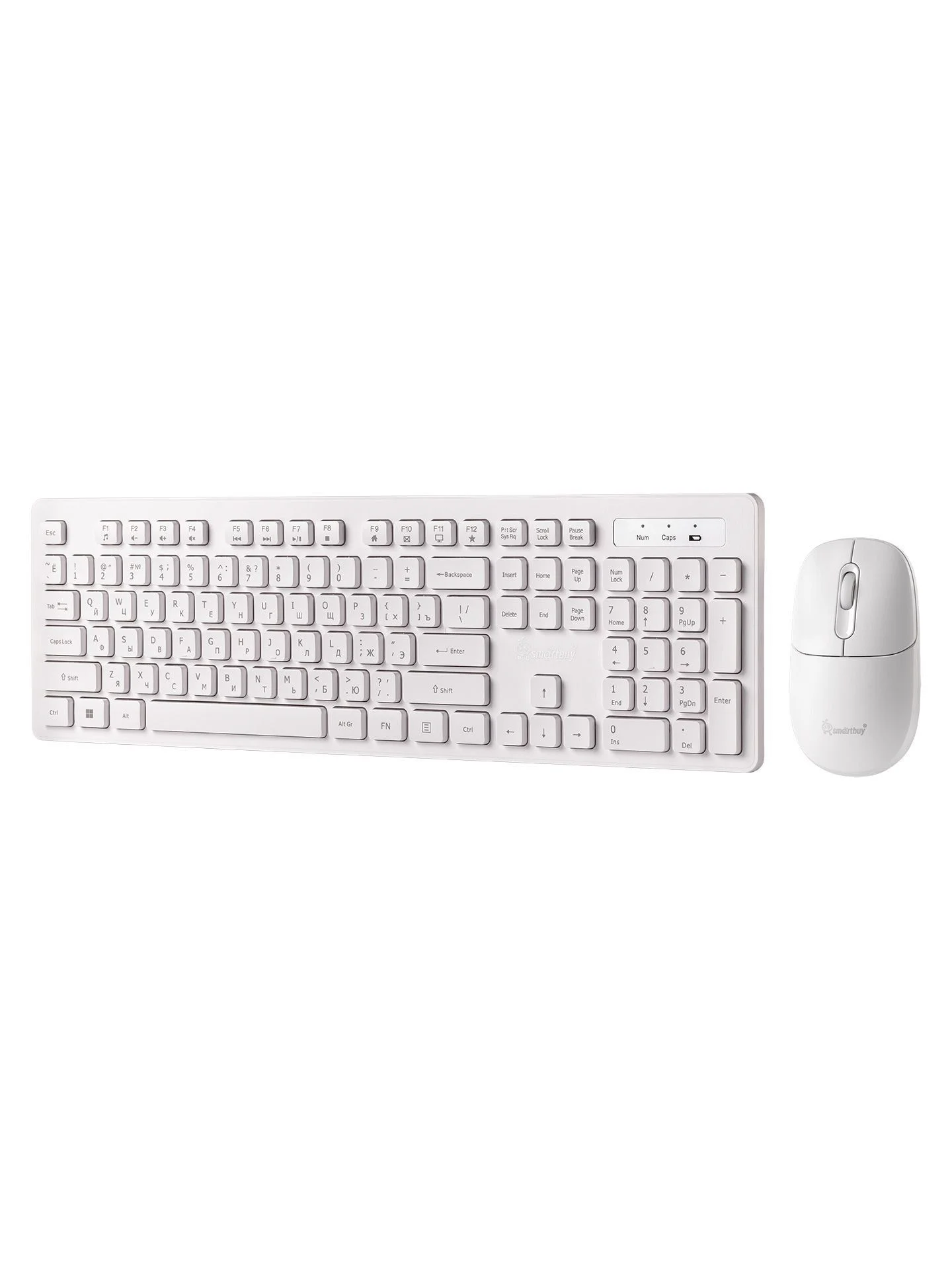 Комплект клавиатура+мышь Smartbuy (SBC105AGW) 105AG белый