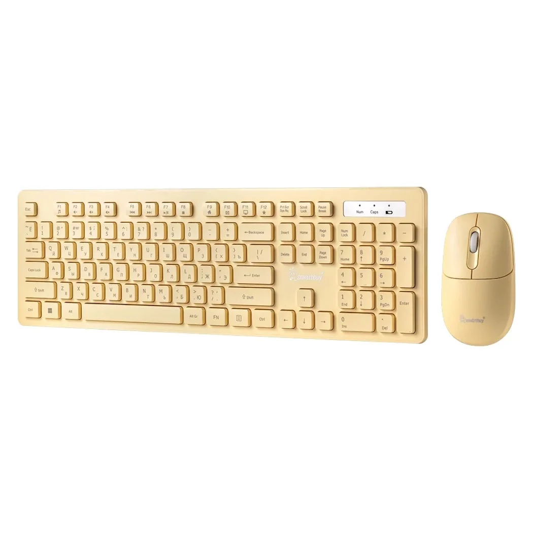 Комплект клавиатура+мышь Smartbuy (SBC105AGY) 105AG желтый