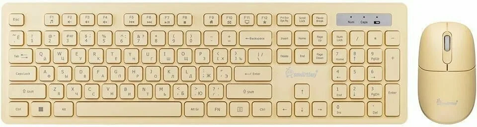 Комплект клавиатура+мышь Smartbuy (SBC105AGY) 105AG желтый