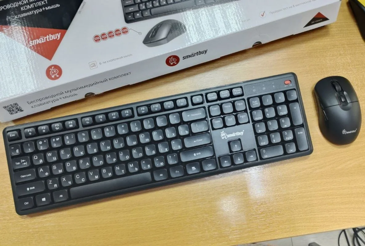 Комплект клавиатура+мышь Smartbuy (SBC106AGK) 106AG, черный
