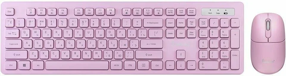Комплект клавиатура+мышь SmartBuy (SBC108AGP) 108AG, розовый