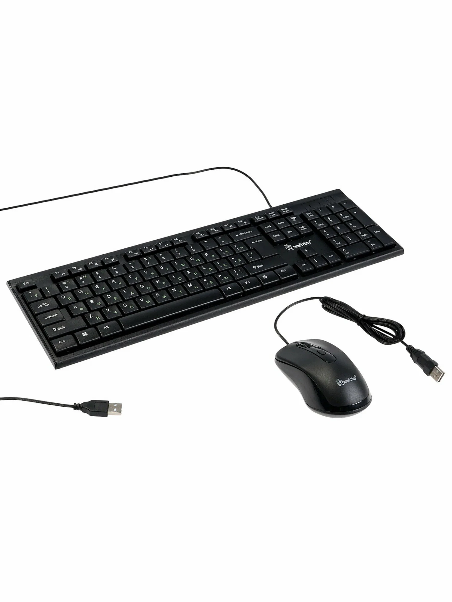 Комплект клавиатура+мышь Smartbuy (SBC-114282-K) ONE 114282 черный