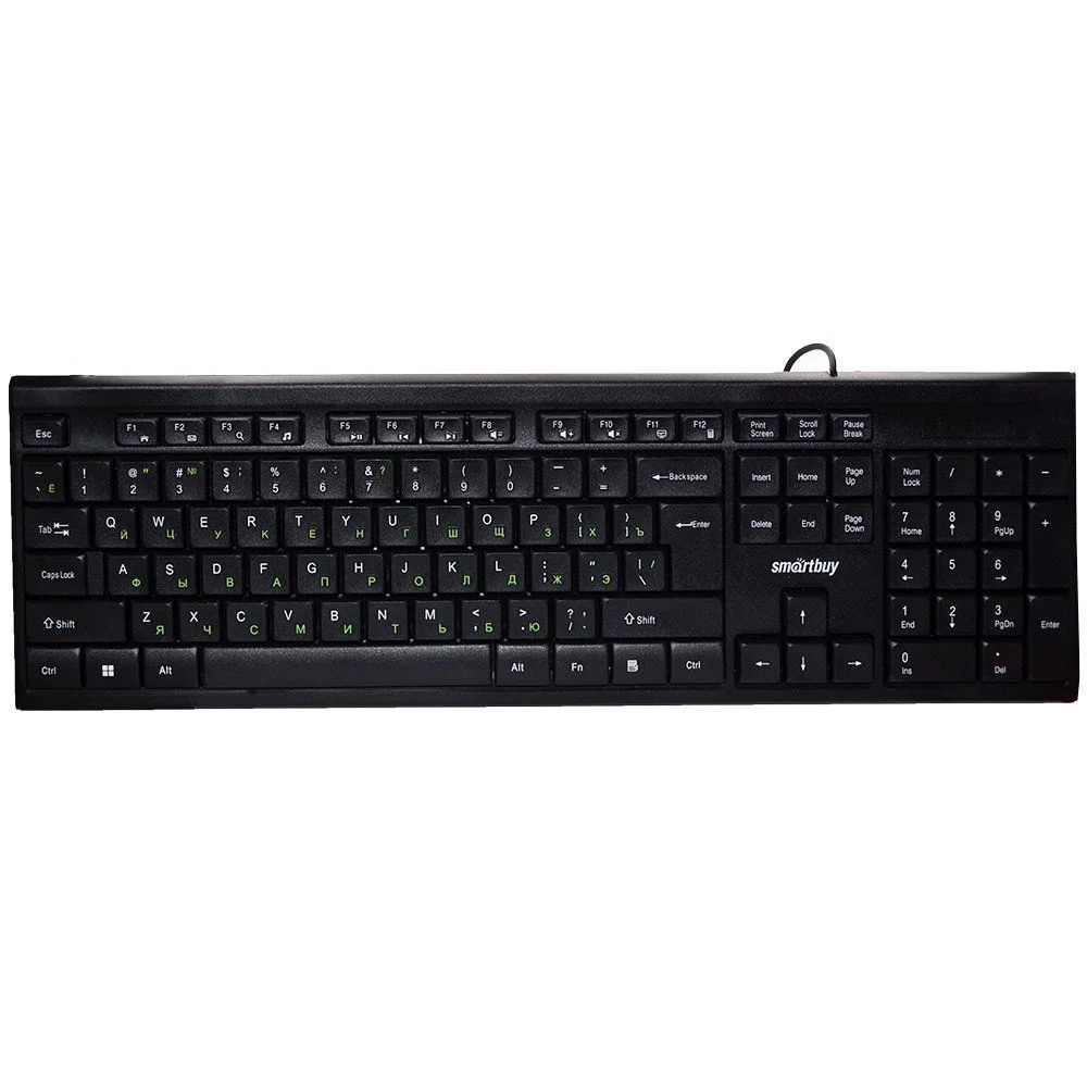Комплект клавиатура+мышь Smartbuy (SBC-114282-K) ONE 114282 черный