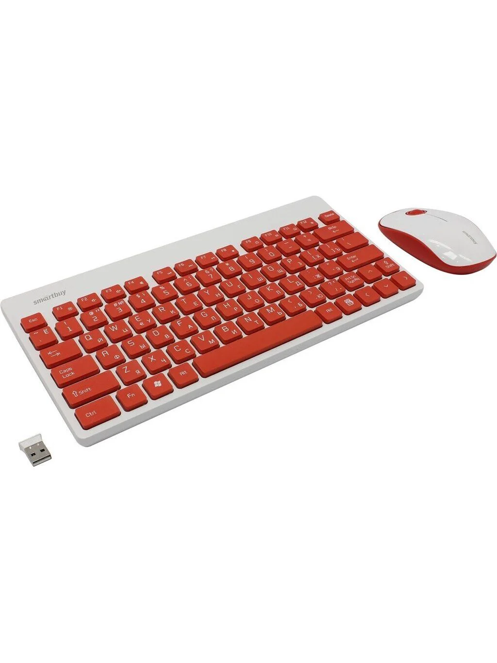 Комплект клавиатура+мышь Smartbuy (SBC-220349AG-W) 220349AG белый