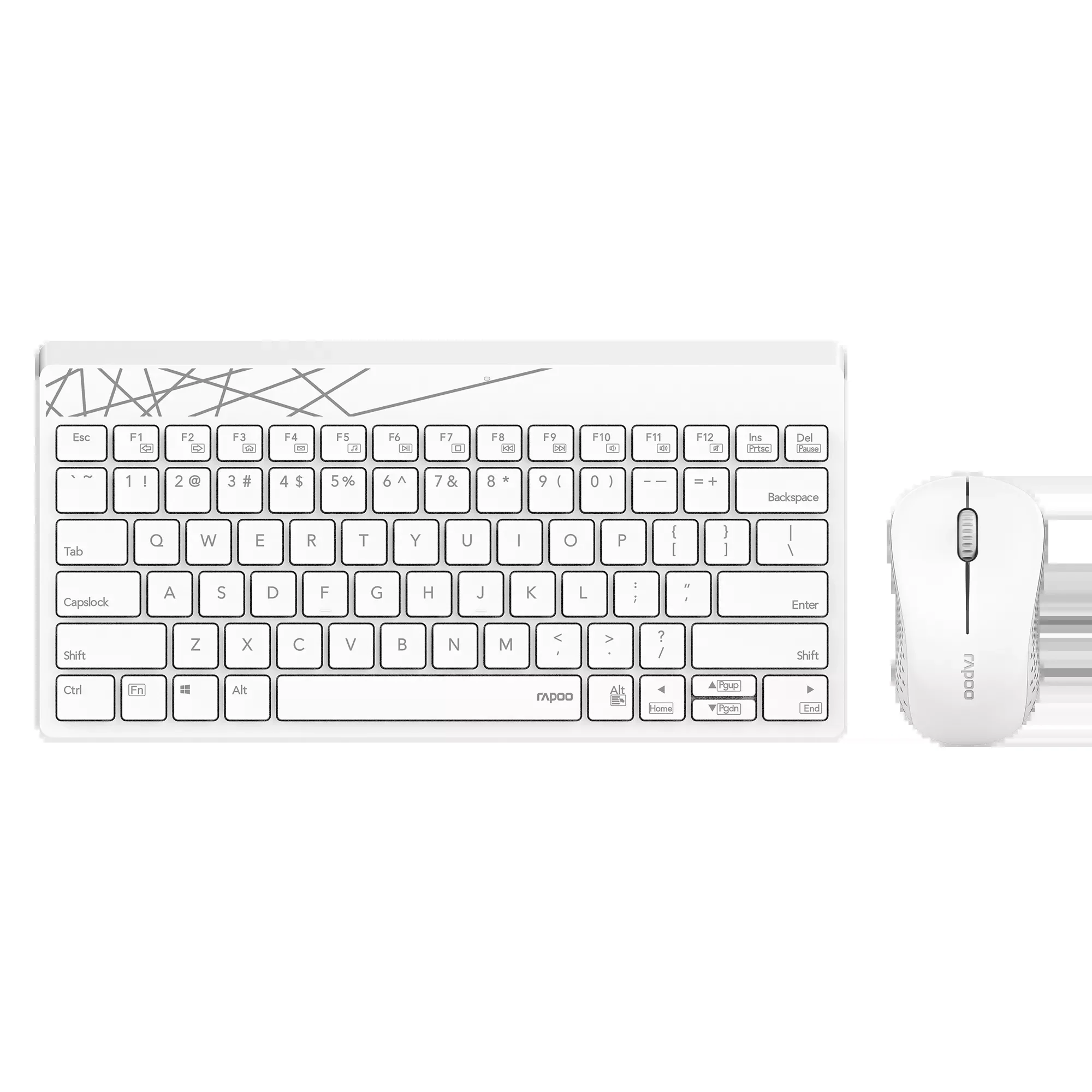 Комплект клавиатура+мышь Smartbuy (SBC-220349AG-W) 220349AG белый