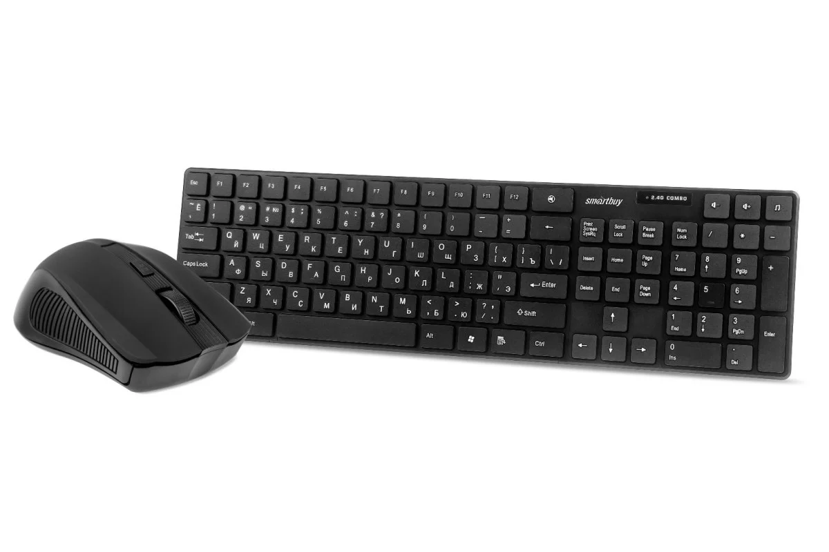 Комплект клавиатура+мышь Smartbuy (SBC-229352GA-K) черный