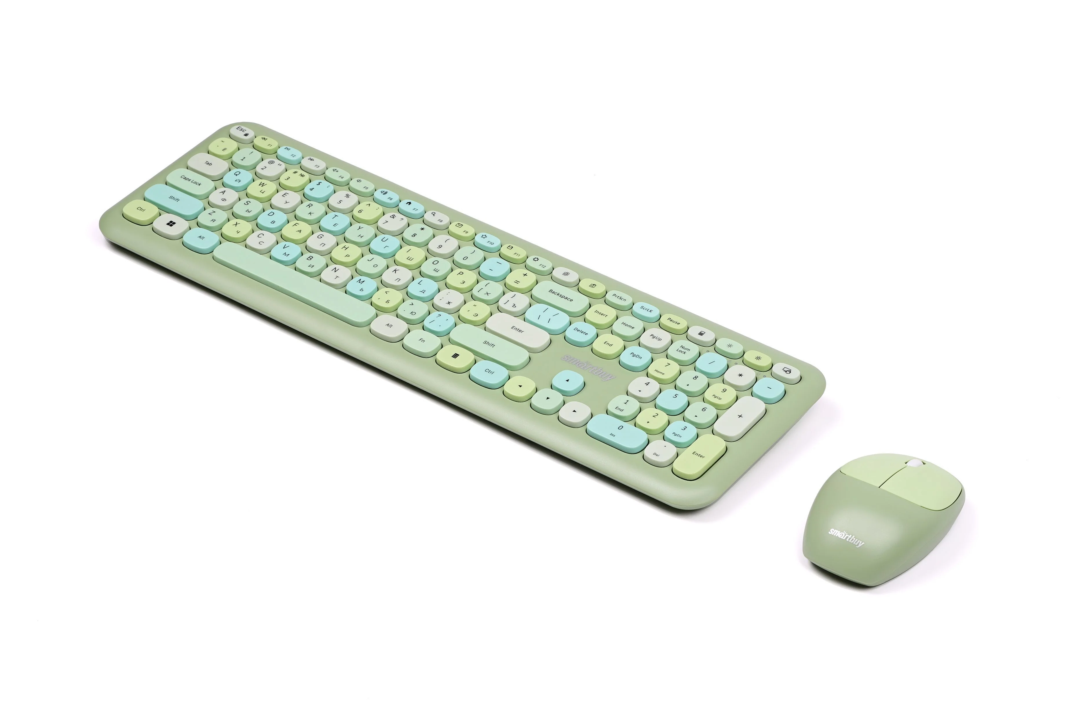 Комплект клавиатура+мышь Smartbuy (SBC-666395AG-G) 666395 зеленый