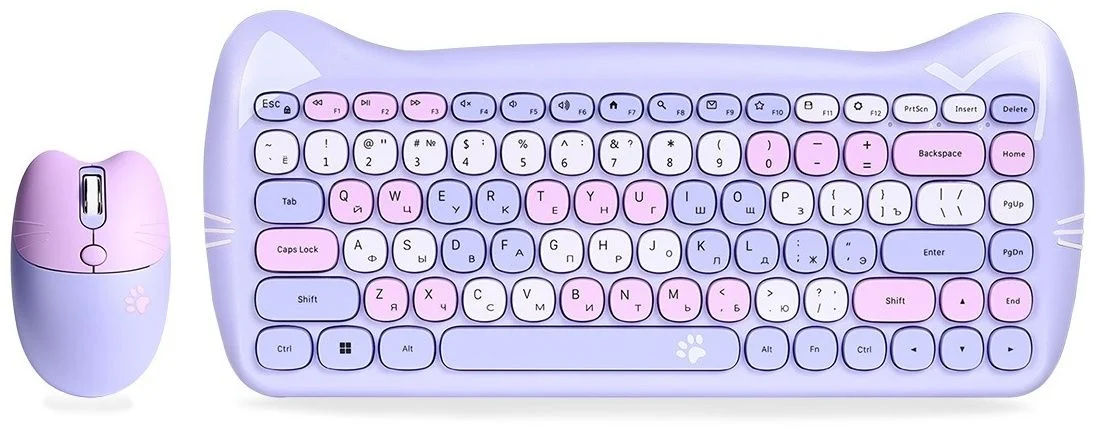 Комплект клавиатура+мышь Smartbuy (SBC-668396AG-KT) 668396 Kitty
