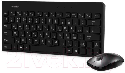 Комплект клавиатура+мышь Smartbuy 220349AG черный SBC-220349AG-K
