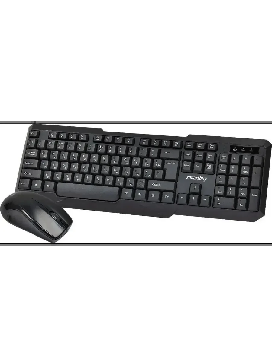 Комплект клавиатура+мышь Smartbuy ONE черный SBC-236374AG-K